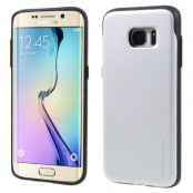 Mercury Sky Slide Skal till Samsung Galaxy S7 Edge - Silver