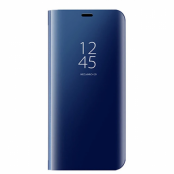 Mirror Surface fodral till Samsung Galaxy S7 Edge - Mörkblå