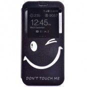 Mobilfodral med fönster till Samsung Galaxy S7 Edge - Don't Touch Me