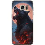 Mobilskal till Samsung Galaxy S7 edge med Ylande varg