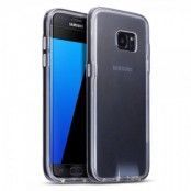 MobilSkal till Samsung Galaxy S7 Edge - Svart/Transparent
