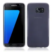 MobilSkal till Samsung Galaxy S7 Edge - Vit/transparent