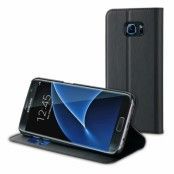 Muvit Plånboksfodral till Samsung Galaxy S7 Edge - Svart