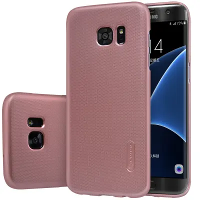 Nillkin Frosted Skal till Samsung Galaxy S7 Edge - Rose Gold