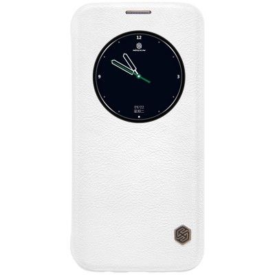 Nillkin Qin Series Smart APP View fodral till Samsung Galaxy S7 Edge - Vit