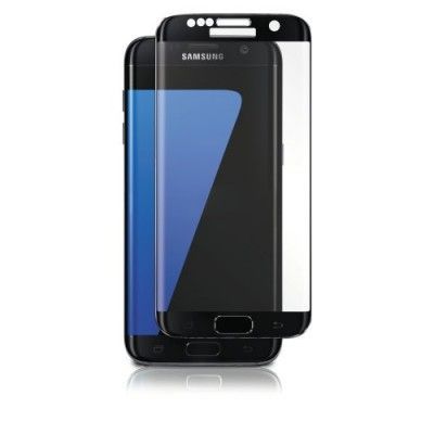 Panzer F-F Curved Temp. Glass Samsung Galaxy S7 Edge - Svart