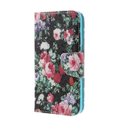 Plånboksfodral till Samsung Galaxy S7 Edge - Blommor