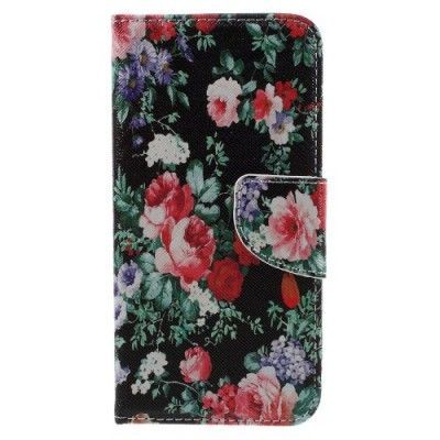 Plånboksfodral till Samsung Galaxy S7 - Blommor