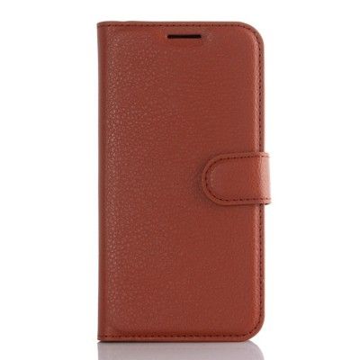 Plånboksfodral till Samsung Galaxy S7 Edge - Brun