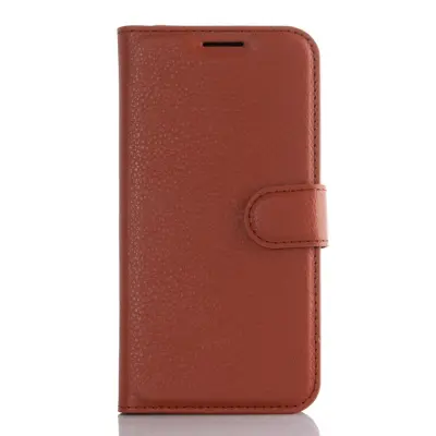 Plånboksfodral till Samsung Galaxy S7 Edge - Brun