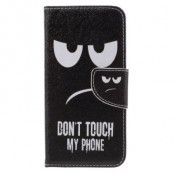 Plånboksfodral till Samsung Galaxy S7 - Don't Touch My Phone