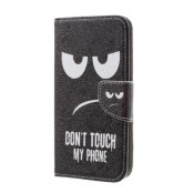 Plånboksfodral till Samsung Galaxy S7 Edge - Don't Touch My Phone