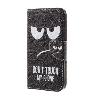 Plånboksfodral till Samsung Galaxy S7 Edge - Don't Touch My Phone