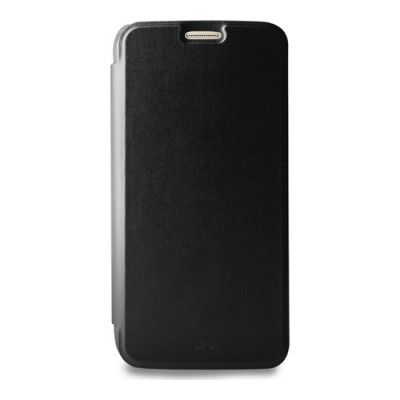 Puro Eco-Leather plånboksfodral Galaxy S7 Edge - Svart