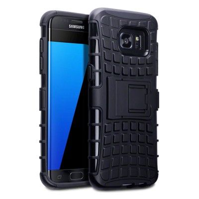Rugged MobilSkal till Samsung Galaxy S7 Edge - Svart