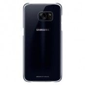 Samsung Clear Cover till Samsung Galaxy S7 Edge - Svart