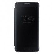 Samsung Clear View Cover till Samsung Galaxy S7 Edge - Svart