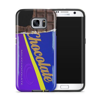 Tough mobilskal till Samsung Galaxy S7 Edge - Chocolate