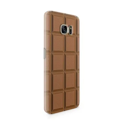 Skal till Samsung Galaxy S7 Edge - Choklad