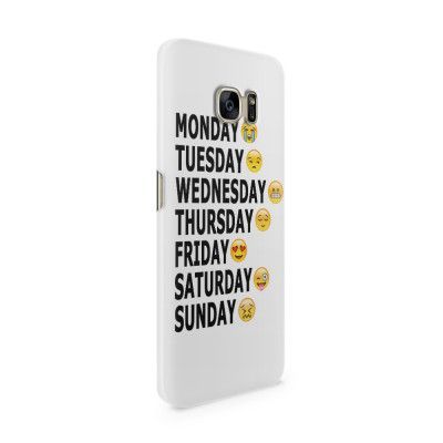 Skal till Samsung Galaxy S7 Edge - Emoji Week