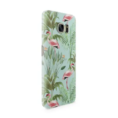 Skal till Samsung Galaxy S7 Edge - Flamingo