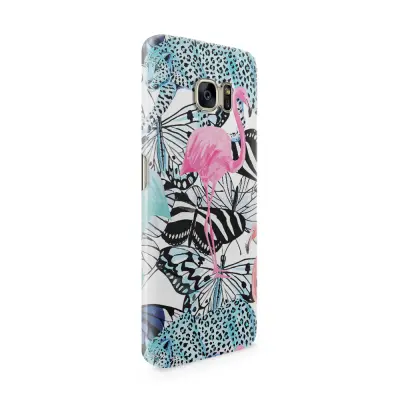 Skal till Samsung Galaxy S7 Edge - Flamingo