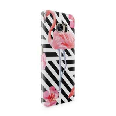 Skal till Samsung Galaxy S7 Edge - Flamingo