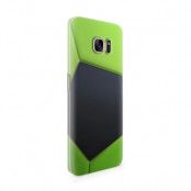Skal till Samsung Galaxy S7 Edge - Fotboll - Grön