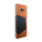 Skal till Samsung Galaxy S7 Edge - Fotboll - Orange