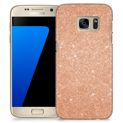 Skal till Samsung Galaxy S7 Edge - Glimmer - Beige