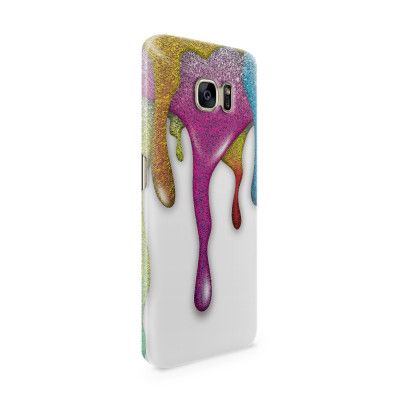 Skal till Samsung Galaxy S7 Edge - Glitter Paint