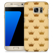 Skal till Samsung Galaxy S7 Edge - Guldkronor