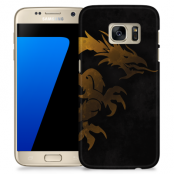 Skal till Samsung Galaxy S7 Edge - Gyllene drake