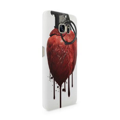 Skal till Samsung Galaxy S7 Edge - Heart Grenade