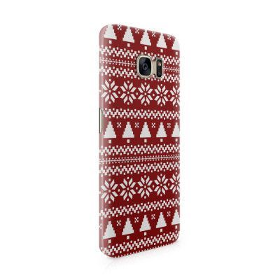 Skal till Samsung Galaxy S7 Edge - Juldekor - Granar