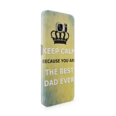 Skal till Samsung Galaxy S7 Edge - Keep Calm - Best dad