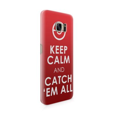 Skal till Samsung Galaxy S7 Edge - Keep Calm Catch ém all