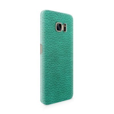 Skal till Samsung Galaxy S7 Edge - Knottrig - Grön