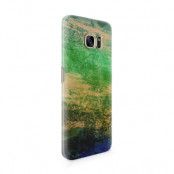 Skal till Samsung Galaxy S7 Edge - Målning - Grön
