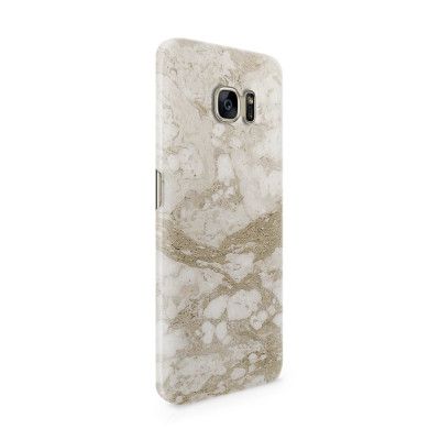 Skal till Samsung Galaxy S7 Edge - Marble - Beige