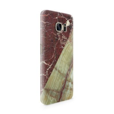 Skal till Samsung Galaxy S7 Edge - Marble Split