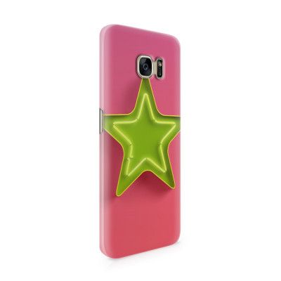 Skal till Samsung Galaxy S7 Edge - Neon Star