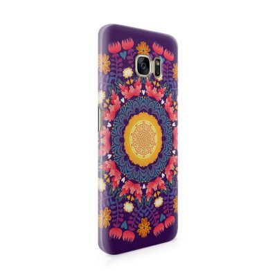 Skal till Samsung Galaxy S7 Edge - Orientalisk blomma