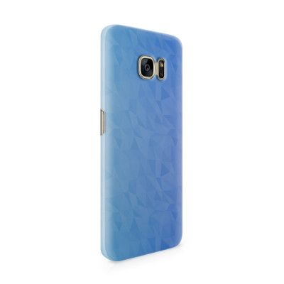 Skal till Samsung Galaxy S7 Edge - Prismor - Blå