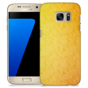 Skal till Samsung Galaxy S7 Edge - Prismor - Gul