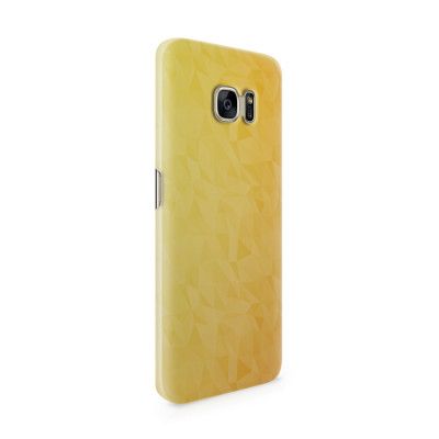 Skal till Samsung Galaxy S7 Edge - Prismor - Gul