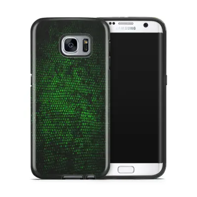 Tough mobilskal till Samsung Galaxy S7 Edge - Reptile skin