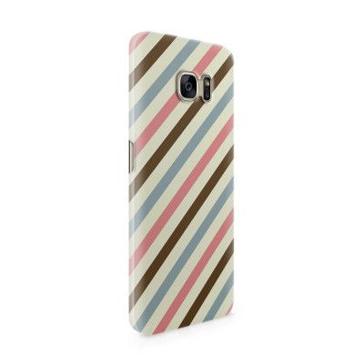 Skal till Samsung Galaxy S7 Edge - Retro ränder