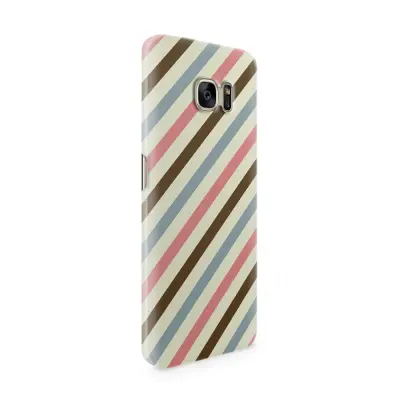 Skal till Samsung Galaxy S7 Edge - Retro ränder