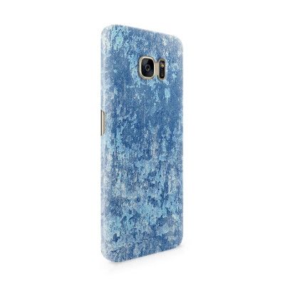 Skal till Samsung Galaxy S7 Edge - Rost - Blå